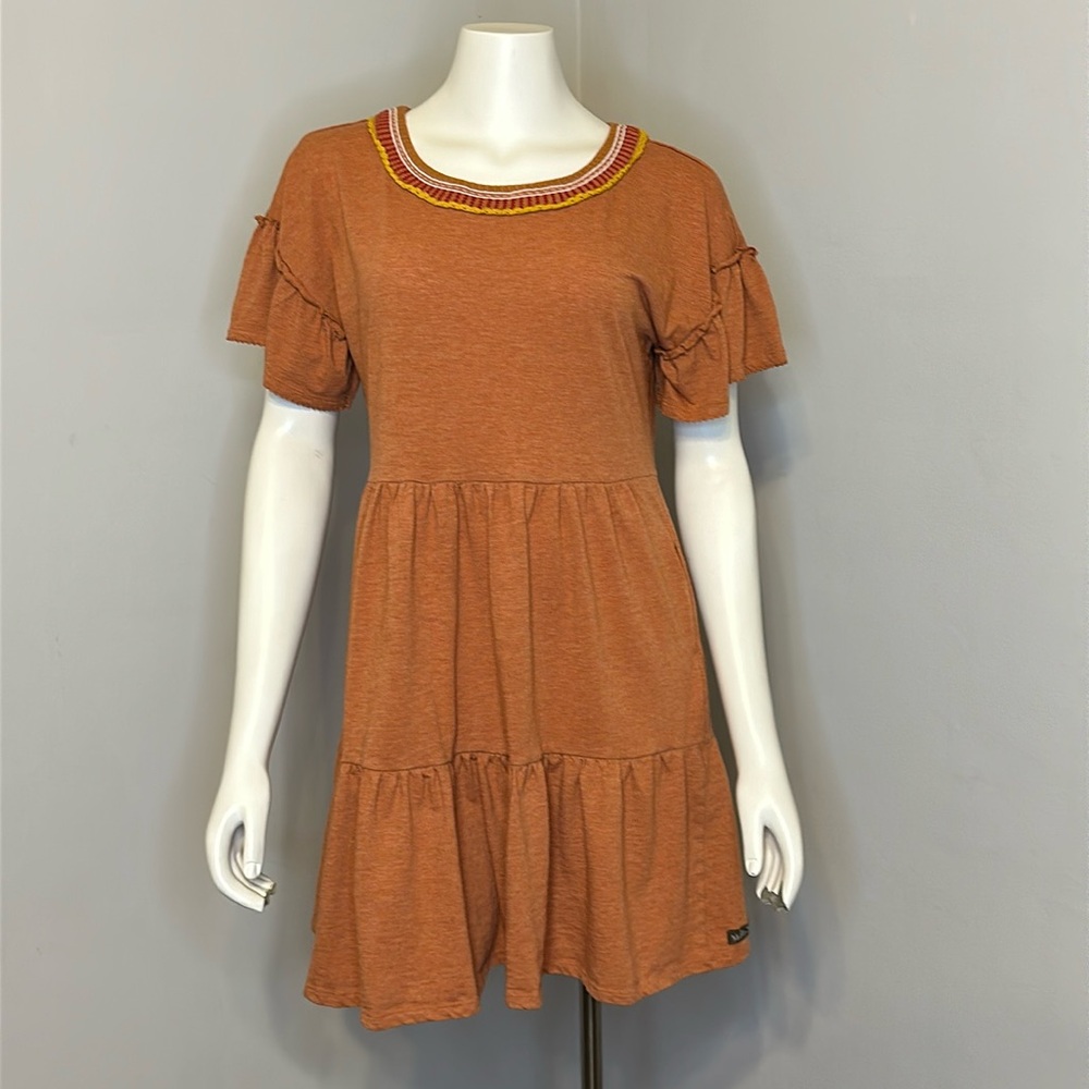 Matilda Jane Orange Embroidered Dress